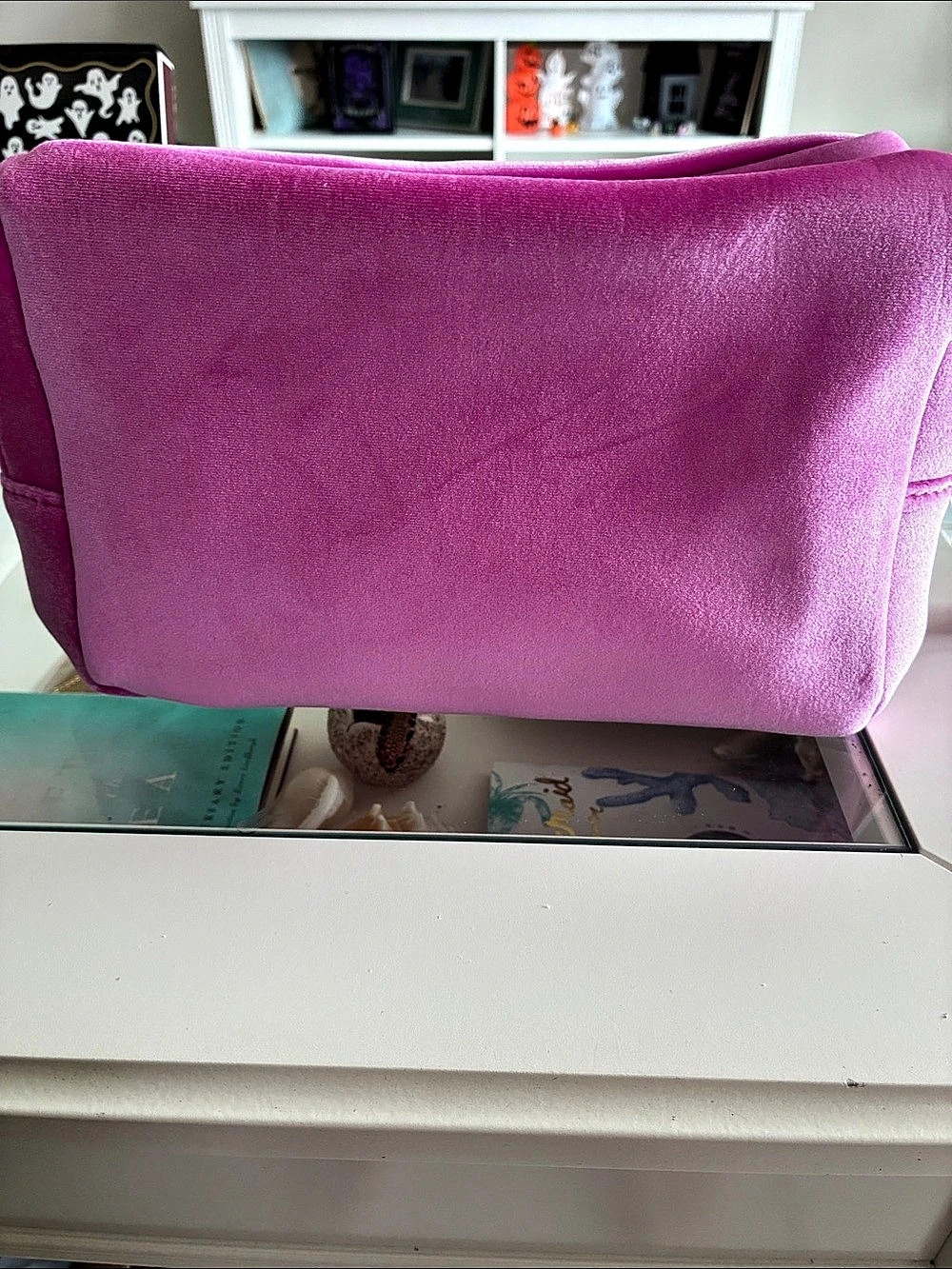 Valentino Pink PP Dopp Case Pink Wristlet Cosmetic Bag - Picture 5 of 6